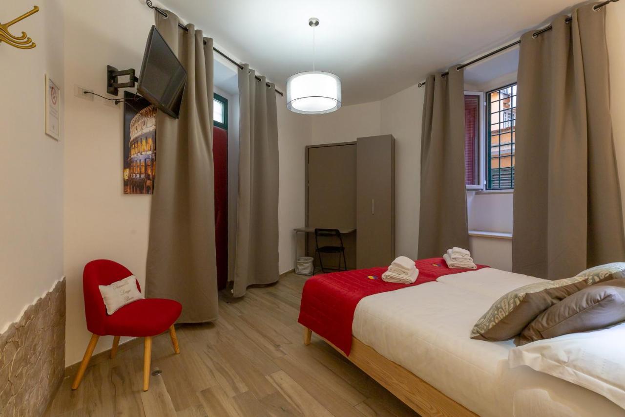 Flatinrome Trastevere Deluxe Rooms - Green Patio Kültér fotó