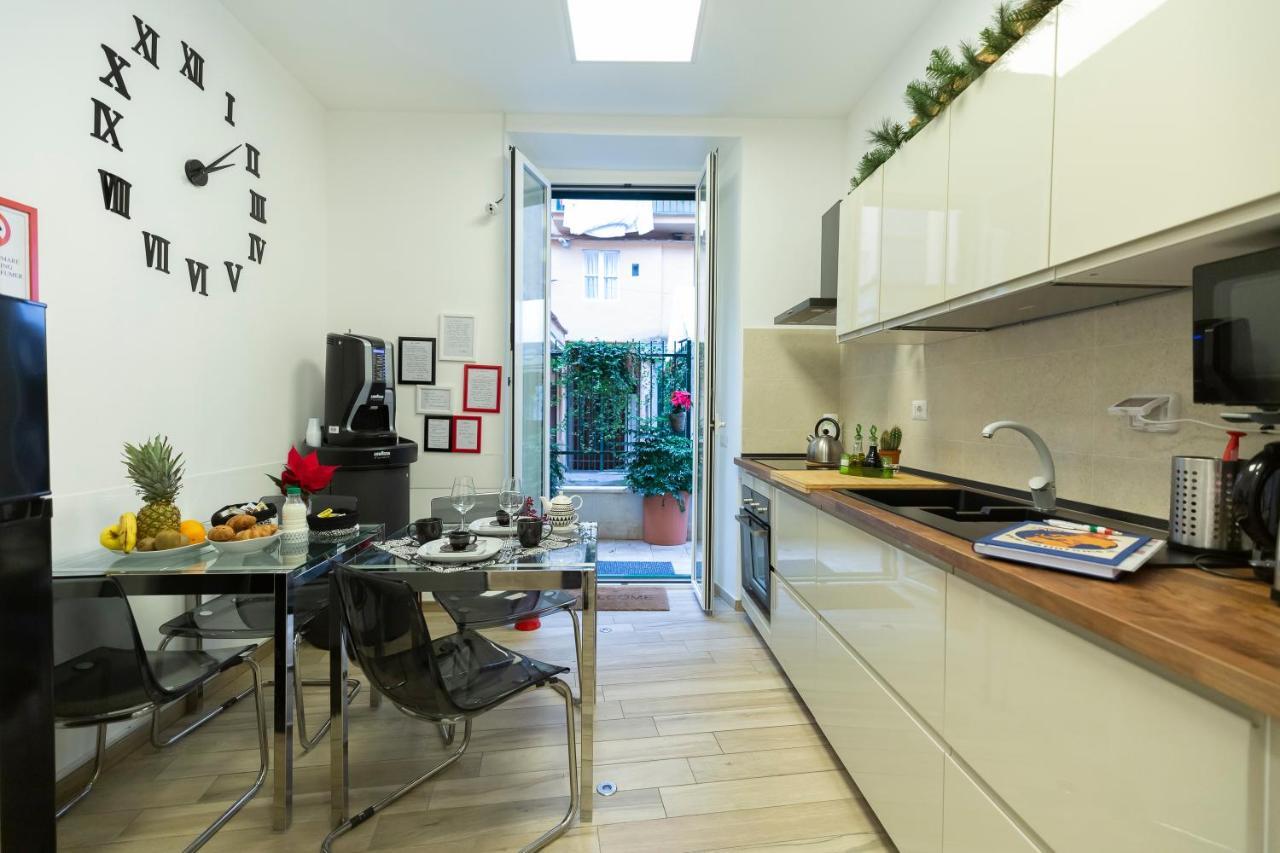 Flatinrome Trastevere Deluxe Rooms - Green Patio Kültér fotó