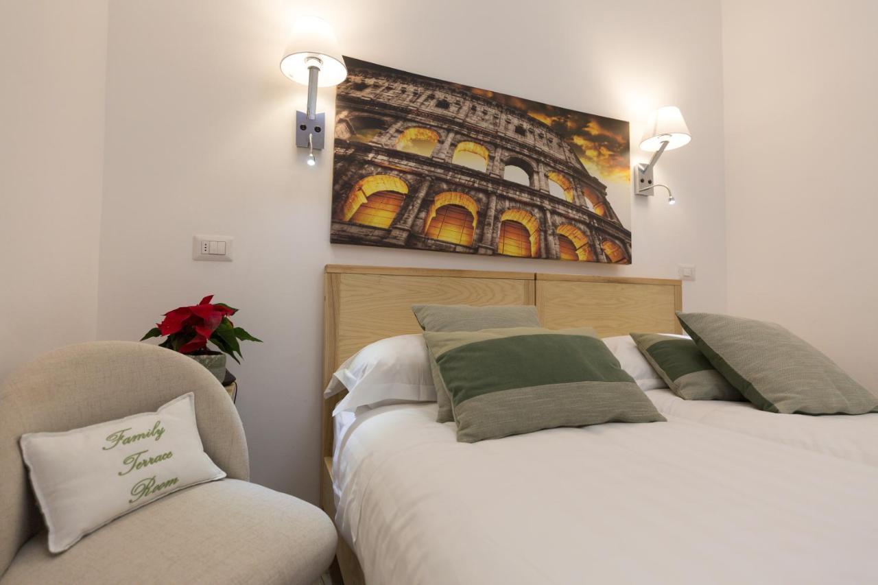 Flatinrome Trastevere Deluxe Rooms - Green Patio Kültér fotó